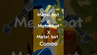 Rate this metal bat team combo w Gojotakingnap amp Thegoonersstuff roblox tsb [upl. by Conner127]