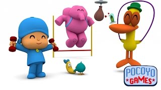 Pocoyo Games  Pocoyo warms up for the Games [upl. by Ahscrop]