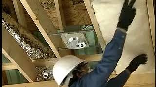 Installing Unfaced Batt Insulation in Ceilings and Attics [upl. by Israeli796]