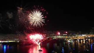 New Years 2023 Fireworks Celebration at Bayfront Park [upl. by Cullie439]