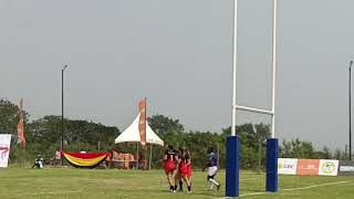 Madagascar vs Mauritius African Rugby🏉 shorts [upl. by Azial957]