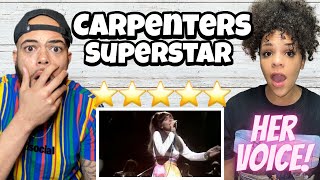 FIRST TIME HEARING CARPENTERS  SUPERSTAR  REACTION [upl. by Johst94]