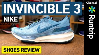 【NIKE】新作シューズ「インヴィンシブル 3（INVINCIBLE 3）」の履き心地は？｜ズームXフォーム搭載・ケガ予防を目指したランニングシューズの機能を徹底解説【シューズレビュー】 [upl. by Jem]