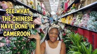 A Tour Of One Of The biggest shops in Douala Cameroon China Mall Douala My Life As I Live It [upl. by Anivad]