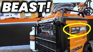 NEW Ultra Large Inverter Generator  Genmax 17000 Watt beast and more EFI units [upl. by Alcus]