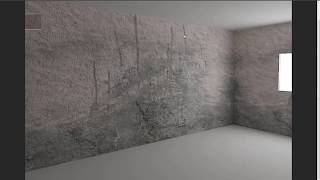 3DS MAX Advanced wall material  Blend martial  dirt  broken part 01 [upl. by Heller571]