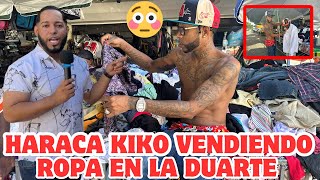 HARACA KIKO VENDIENDO ROPA EN UN MERCADO [upl. by Moitoso]