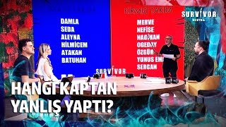 Yeni Takımlar Ekstra Masasında Değerlendirildi  Survivor Ekstra 107 Bölüm [upl. by Ioj]