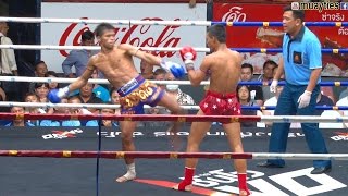 Muay Thai Ken vs Rittidet เคน vs ฤทธิเดช Rajadamnern Stadium Bangkok 16516 [upl. by Hewie]