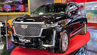 2022 Cadillac Escalade ESV Platinum  Ultra Big FullSize Luxury SUV  Interior Exterior Sound [upl. by Atenek333]