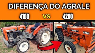 AGRALE 4100 x AGRALE 4200  Potência Força  comparação [upl. by Olegnaid]