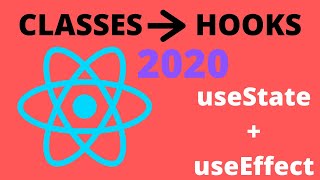 React Classes To Hooks Everything about useState  useEffect [upl. by Idnyc]