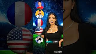 France🇫🇷 vs Portugal🇵🇹 vs Argentina🇦🇷 vs USA🇺🇲 shorts football viralvideo edit [upl. by Aleydis]