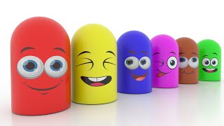 Color Videos For Kids To Learn Colours Name In English With Colorful Toys That Are Fun To Play [upl. by Dlareg]