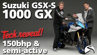 2024 Suzuki GSXS1000GX  Technical Review [upl. by Ativ]