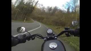 Harley Davidson XL 1200 Nightster with Jekill amp Hyde Sound [upl. by Malissa]