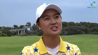 Minjee Lee interview with KerriAnne Kennerley [upl. by Quiteris]