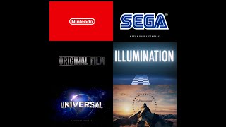 DLC NintendoSEGAOriginal FilmIlluminationUniversal PicturesParamount Pictures Distribution [upl. by Milstone]