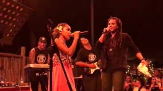 Hello Reggae Cover Live  Conkarah and 12yr old Reeana Aviu [upl. by Enairb981]