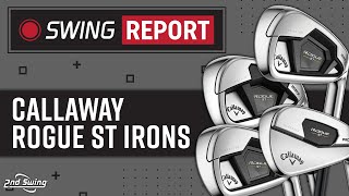 Callaway Rogue ST Irons  The Swing Report [upl. by Kylynn]