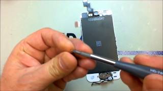 iPhone 5S Screen Replacement [upl. by Linzer793]