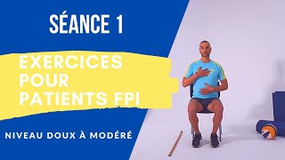 Exercices pour patients atteints de Fibrose Pulmonaire Idiopathique FPI  SÉANCE 1 [upl. by Colombi]