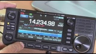 Introducing the Icom IC705 QRP SDR transceiver [upl. by Yde]