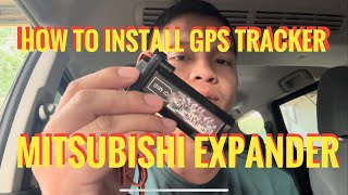 How to install GPS tracker MITSUBISHI XPANDER [upl. by Minier]