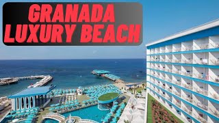 Granada Luxury Beach  Ultra All Inclusive Avsallar Turkey [upl. by Maddis304]