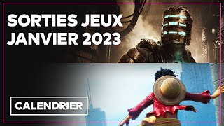 Toutes les SORTIES JEUX VIDEO JANVIER 2023 [upl. by Kimmy862]