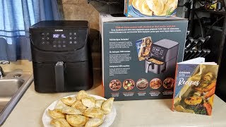 New Premium Cosori XL Air Fryer Making Pierogies [upl. by Andi]