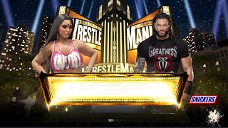 Live WWE Match  Roman Reigns Vs Lakshmi Saha ji  WWE Smackdown Fight part 58 [upl. by Ellivnarg]