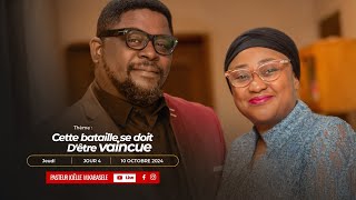 Cette bataille se doit d’être vaincue 4 Pasteur Joelle KABASELE [upl. by Gee592]