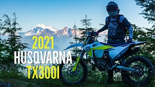 2021 Husqvarna Tx300i  1hr review and first ride [upl. by Anderea]