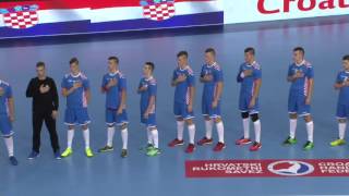 Sweden vs Croatia Group C  EHF M18 EURO 2016 [upl. by Alex960]