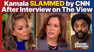 Kamala SLAMMED by CNN After Trump DERANGED Interview on The View [upl. by Baoj666]