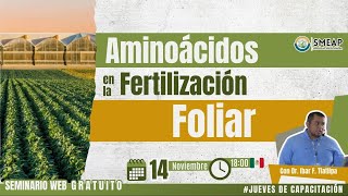 Aminoácidos en la Fertilización Foliar [upl. by Naej259]