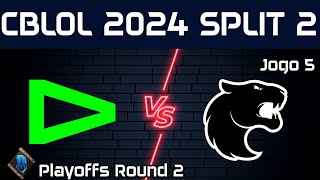 LLL vs FUR Melhores Momentos Jogo 5  CBLOL 2024 2° Split  LOUD vs FURIA [upl. by Athena]