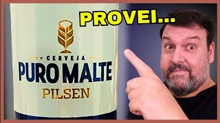 Provei a PURO MALTE PILSEN [upl. by Arraeit346]