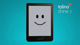 tolino shine 3 Leichter 6“ eReader im neuen Design mit Leselicht inkl smartLight und 8 GB Speicher [upl. by Siuraj]