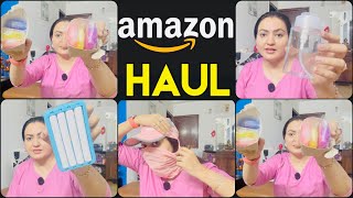 Latest AMAZON SHOPPING PART 2 Sale  चलिए साथ में Unboxing करते हैं 💕 preityprerna [upl. by Karlie]