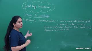 Management of Natural Resources Wild Life Resources Class 10 Term 1 Complete English Medium AT [upl. by Sheila504]