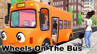 Wheels On The Bus  Popular Nursery Rhymes For Babies [upl. by Trevethick363]