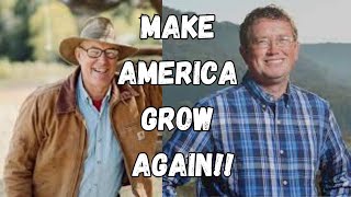 Joel Salatin and Thomas Massie in the USDA [upl. by Enenaj]