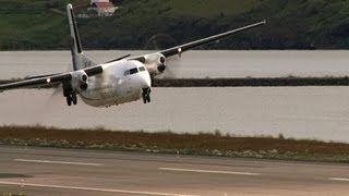 Fokker 50 special takeoff [upl. by Dean]