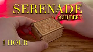 Schubert  Serenade Bonnies Lullaby Music Box 1 HOUR [upl. by Casteel]