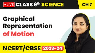 Graphical Representation of Motion  Class 9 Science Chapter 7 LIVE 202324 [upl. by Westfahl428]