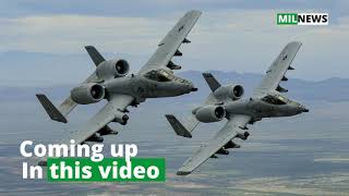 TERRIFYING A10 WARTHOG GUN IN ACTION [upl. by Teraj]