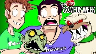 TOBUSCUS ANIMATED ADVENTURES 5  ZOMBIE APOCALYPSE GAME [upl. by Romanas]