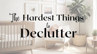 How to DECLUTTER SENTIMENTAL ITEMS [upl. by Anirtac922]